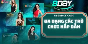 Đa Dạng Các Trò Chơi Hấp Dẫn Tại Casino 8DAY